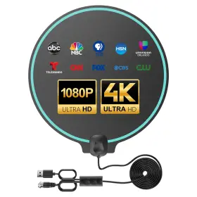 Rtkjeqq Tx-yx-001 Indoor Tv Antenna For Smart 2026 Upgraded 1200 Miles Digital With