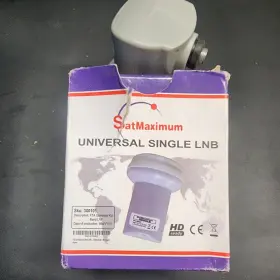 300101 Satmaximum Universal Single Lnb Hd Ready Satellite Dish Receiver Input 10.7-12.75ghz