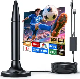 Ant-cs8018-8098 Shenzhen Chuang Jin Heng Electronic Technology Co. Ltd.igenjun Tv Antenna 2025 Indoor With Signal Booster Long Range Digital Hd For S