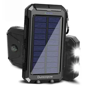 S1008d Shenzhen Fashiontec Technology Co. Ltd. Solar Charger 20000mah Portable Outdoor Waterproof Power 20000mah-black