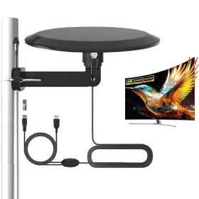 Signalplus 716837029625 Outdoor Indoor Digital Smart Tv Antenna For Camper Rv Boat Hdtv