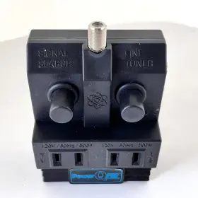 Spc-110 Spectrum Universal Power Antenna/tuner For Tv Vcr And Satellite With Instructions #2