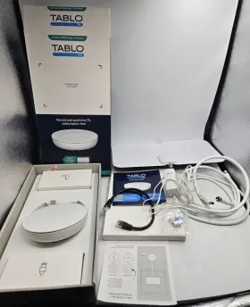 Tf1284b-an-r Tablo Tv 4th Gen 4-tuner Over-the-air Ota Dvr 35-mile Indoor Antenna