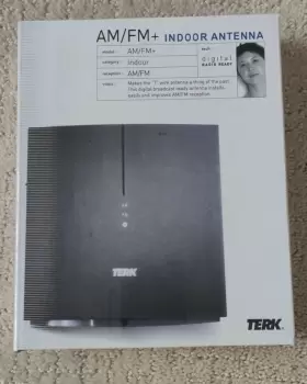 Terk 034405000921 Indoor Am And Fm Radio Stereo Digital Antenna Upc