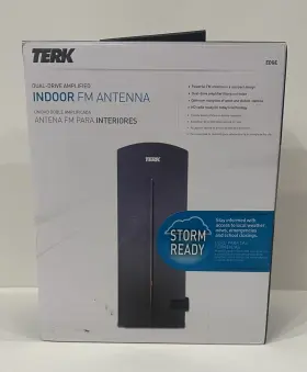 Terk 071030174030 Dual-drive Amplified Indoor Fm Antenna