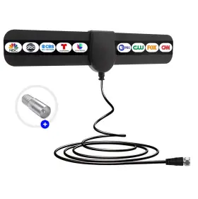 Tktdbx 031088886886 Tv Antenna Hd Portable For Smart/old Television Indoor 360 Reception