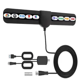 Tktdbx 419989785886 2026 Digital Hdtv Antenna Indoor 360 Reception Amplified Tv Support