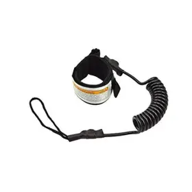 16272913424935 Tookie Surfboard Leash Coiled Sup Leg Rope Straight Surf Board Orange #2