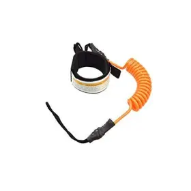 16272913424935 Tookie Surfboard Leash Coiled Sup Leg Rope Straight Surf Board Orange #3