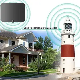 Touhuhot 732404368331 Tv Antenna Indoortv For Smart Indoor Local Channels #3