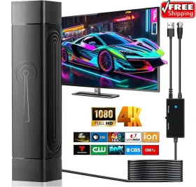 Tramontina 717690751067 600 Miles Upgraded Tv Antenna Digital Hd Indoor Hdtv 1080p 4k Long Range