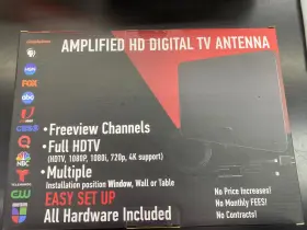 U Must Have 195893851287 Amplified Hd Digital Tv Antenna Long 180 Miles Range