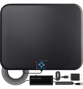 4k-rs55 U Must Have Amplified Hd Digital Tv Antenna Long 250 Miles Range - Support 4k