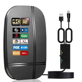 U Must Have 762744957667 Tv Antenna Indoor For Smart Local Channels Support 4