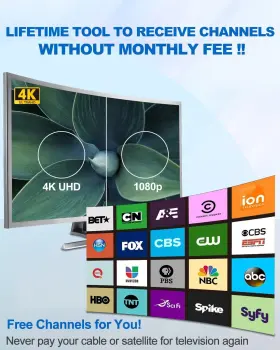 Vansky 662211354695 Tv Antenna Indoor Digital Amplified Hdtv 1080p Vhf Uhf Televis #2