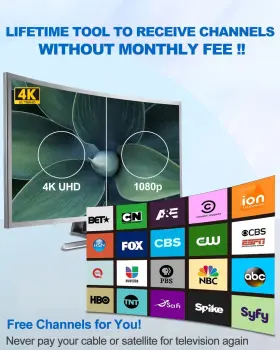 Vs-tx01 Vansky Indoor Hdtv Antenna Digital Amplified 1080p Vhf Uhf Television Local Channels #2