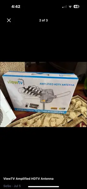 Wa-2068 Viewtv View Tv Amplified Hd Antenna