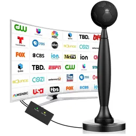 Vinixcruzr 784482739138 Tv Antenna For Smart Indoor/outdoor Local Channels 2800