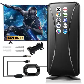 1600 Vlgoem 361480463960 Tv Antenna Indoor For Smart Miles Range Hdtv Local Chan