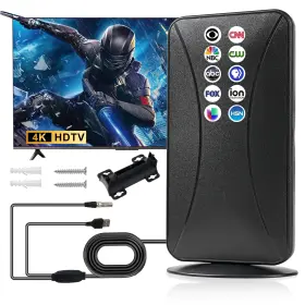 Antenna-17 Vlgoem Indoor Hdtv Antenna For Smart Tv 2025 Upgraded Digital Supports 4k