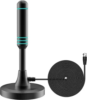 Vuelve 313027057019 Tv Antenna-indoor Outdoor Digital Hdtv Antenna With Magnetic Base 50 Mi