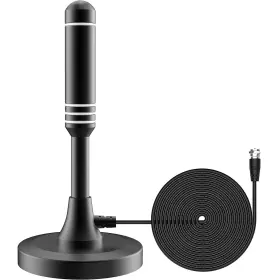 Vuelve 710917151152 Tv Antenna For Smart Indoor Digital Hdtv With Magnetic Base 10ft