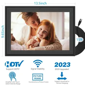 Vuelve 710917151176 Tv Antenna For Smart Indoor Digital Hdtv With Switch Amplif #2