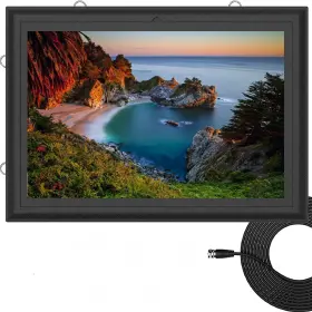 Vuelve 710917151176 Tv Antenna For Smart Indoor Digital Hdtv With Switch Amplif