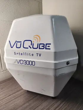 Vq3000 Vuqube In-motion Portable Satellite Antenna With Auto-signal-find