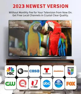 Weguard 744759178633 2024 Newest Hd Tv Antenna Up 180 Miles Range-indoor Support 4k 1080p All #2