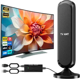 Yus2020 Werchtay Tv Antenna Indoor For Smart Mini Box Digital Hd Antennas Long Ra