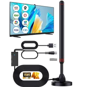 Wgluupk 755745661640 Tv Antenna For Smart Indoor/outdoor Digital Coverage Range High G