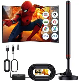 Wgluupk 755745662661 4k Tv Antenna-tv Antenna Indoortv For Indoor/outdoor Coverage Range H