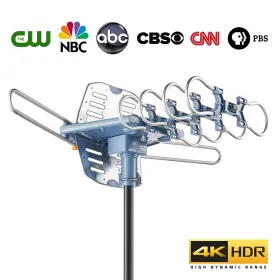 Win Surplus Industrial Co. Limited 744759754295 150 Mile Motorized Outdoor Hdtv Antenna With 59ft Coax Cable For 2 Tvs #2