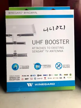 44021 Winegard Rv-wing Wingman Uhf Rv Tv Antenna Booster For The Sensar