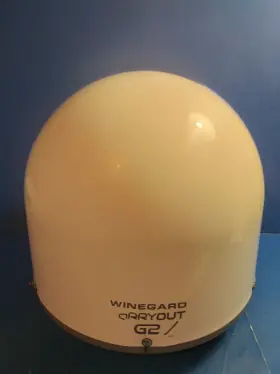 97854e Winegard Carryout G2 Automatic Satellite Tv Antenna Only Tested Free Shipping
