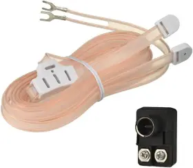 6543823069 Wlaniot Fm Dipole Antenna Indoor 75 Ohm 300 To Adapter Transformer Push-on