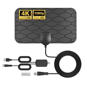 Xianglyo 762715304995 Digital Tv Antenna - 360 Reception 4k 1080p Smart With Amplified