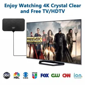 Xianglyo 774388970926 Tv Antenna Indoor Digital Portable For Local Channels 360 #2