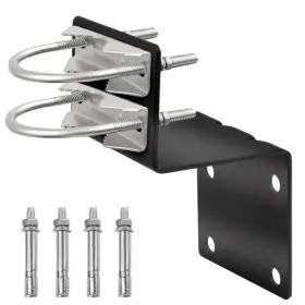 Xrds -rf 658361452183 Xrdsrf Antenna Pole Mount Kits Blackcoated Bracket With Double Ubolts