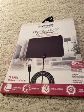 Xhv11058blk Xtreme Digital Lifestyle Accessories Hdtv Antenna