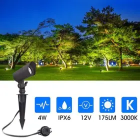 Yankon 822985527927 Led Landscape Lights With Connectors 12v Low Voltage Warm White 2 Pack #2