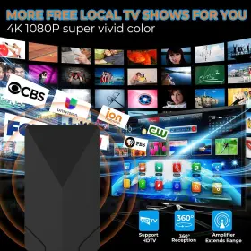 Yestar 794796868691 Tv Antenna Indoor 2025 2000 Miles Powerful Signal Hdtv Digital Ultr #2
