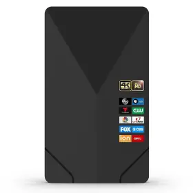 Yestar 794796869001 Tv Antenna Indoor 2024 2000 Miles Powerful Signal Hdtv Digital Ultr
