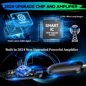 1300 Yinsheepq7 732404359995 Miles Range Tv Antenna Indoor Digital For Smart - Local Cha #2