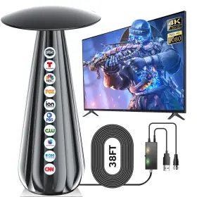 Mg001 Yirkais 1800 Miles Range Tv Antenna Indoor 2025 Hdtv For Smart Digital