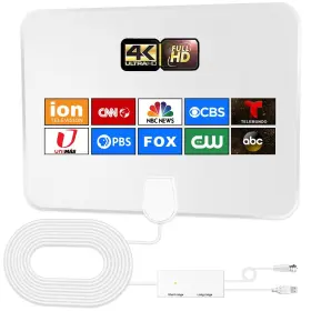 Zmtt 717203499806 Tv Antenna-tv Antenna Indoor-tv For Local Channels Sma