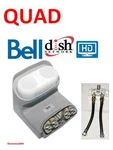 New Dish Network Pro Dpp Plus Quad Lnb 1 Free Separator. Fixed Price $101.24.