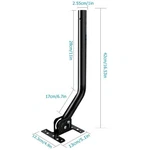 Adjustable Universal Mast Attic Antenna Outdoor Tv Mounting Pole Bracket. Fixed Price $15.99.