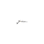 Audiovox ANT754E Digital Yagi Television Antenna, Compact, Outdoor - Quantity 1. Fixed Price $77.84.